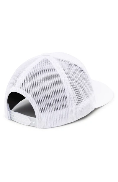 Travis Mathew The Patch Floral Baseball Cap In White