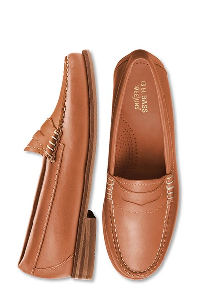 Shop G.h.bass Whitney Weejuns® Penny Loafer In Tan