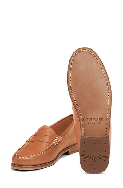 Shop G.h.bass Whitney Weejuns® Penny Loafer In Tan