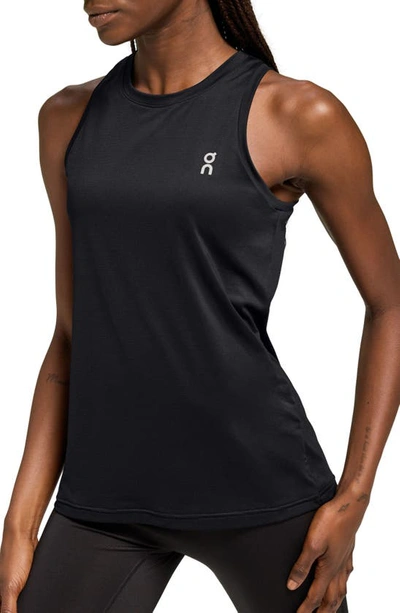 Shop On Core Running Tank In Black