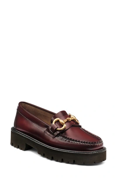 Shop G.h.bass Lianna Super Bit Weejuns® Penny Loafer In Wine