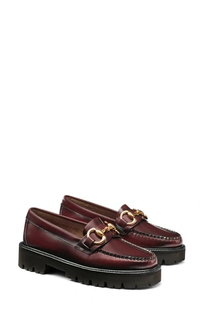 Shop G.h.bass Lianna Super Bit Weejuns® Penny Loafer In Wine