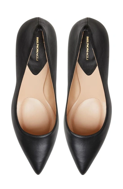 Bruno Magli Women's Tara Capped-toe Pumps In Black