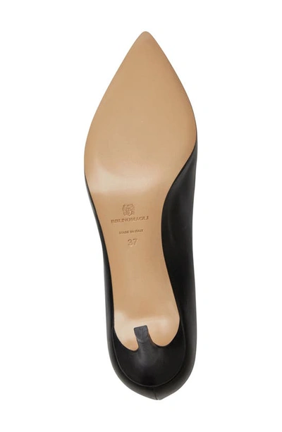 Bruno Magli Women's Tara Capped-toe Pumps In Black
