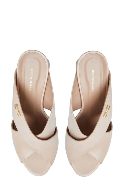 Shop Bruno Magli Fatima Slide Sandal In Blush