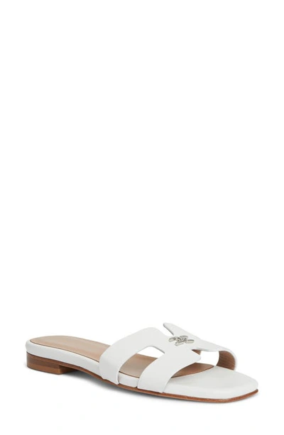 Shop Bruno Magli Fina Slide Sandal In White
