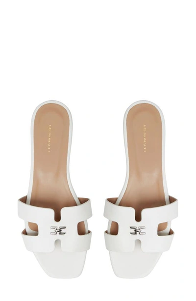 Shop Bruno Magli Fina Slide Sandal In White