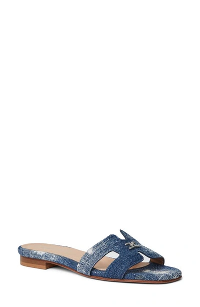 Shop Bruno Magli Fina Slide Sandal In Denim