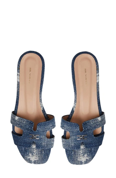 Bruno Magli Fina Slide Sandal In Denim