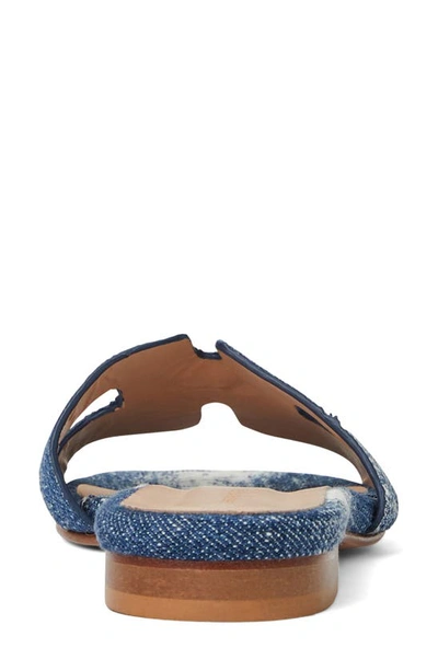 Bruno Magli Fina Slide Sandal In Denim