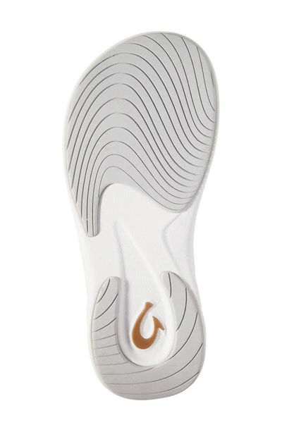 Olukai Komo Slide Sandal In Mist Grey / Mist Grey