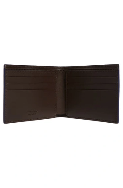 Shop Ferragamo Ombré Leather Bifold Wallet In Testa Di M T.moro Brown