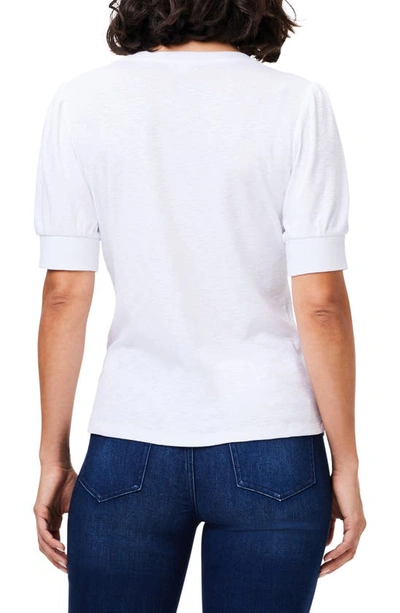 Shop Nzt By Nic+zoe Scoop Neck T-shirt In Paper White