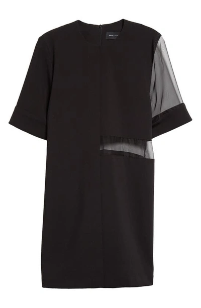 Shop Israella Kobla Dalmar Shift Dress In Black