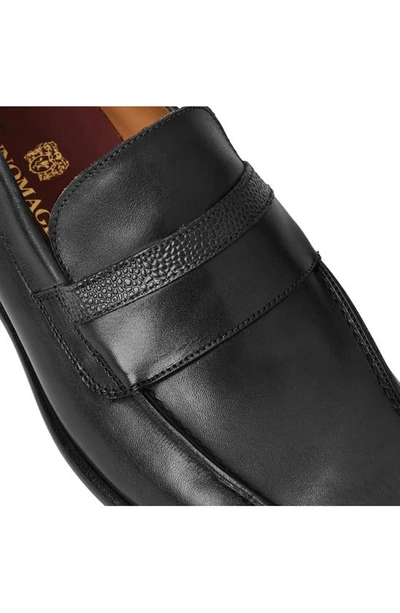 Shop Bruno Magli Silvestro Loafer In Black