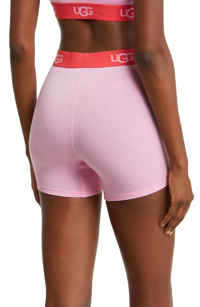 Ugg Alexiah Boy Shorts In Pink Meadow