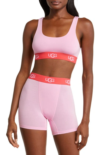 Ugg Alexiah Boy Shorts In Pink Meadow