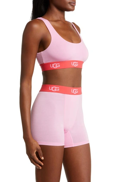 Ugg Alexiah Boy Shorts In Pink Meadow