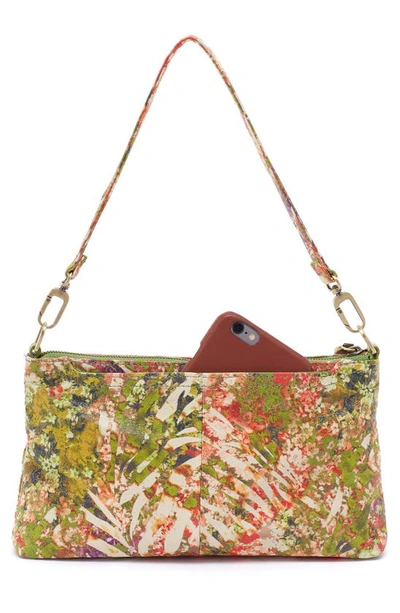 Shop Hobo Darcy Convertible Leather Crossbody Bag In Tropic Print