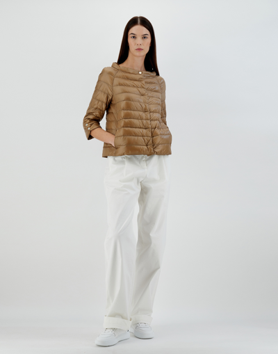 Herno Jacket In Camel