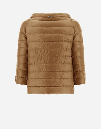 Herno Jacket In Camel
