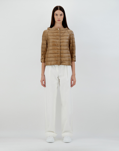 Herno Jacket In Camel