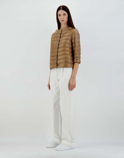 Herno Jacket In Camel