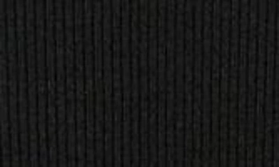 Shop Rag & Bone The Knit Rib Long Sleeve Henley Dress In Black