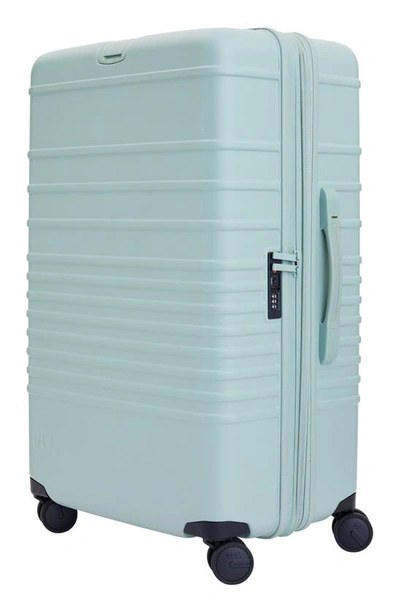 Beis The 26-inch Check-in Roller In Teal