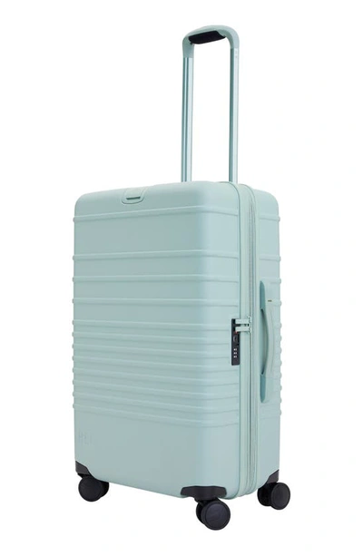 Beis The 26-inch Check-in Roller In Teal