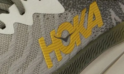 Shop Hoka Challenger 7 Running Shoe In Olive Haze / Forest Cover