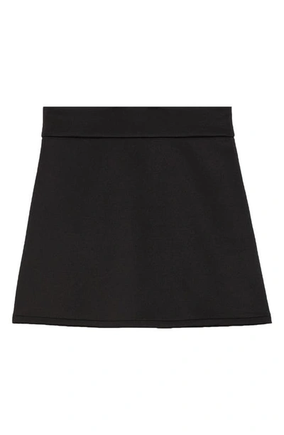 Shop Max Mara Varna A-line Jersey Miniskirt In Black