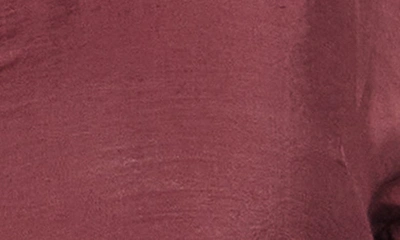 City Chic Joy Button-up Tunic Shirt In Deep Rose