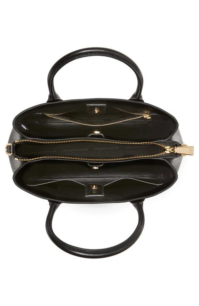 Shop Kate Spade Serena Leather Satchel In Black