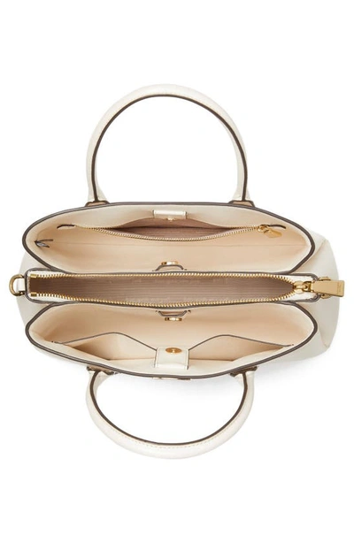 Kate Spade Serena Leather Satchel In Parchment.