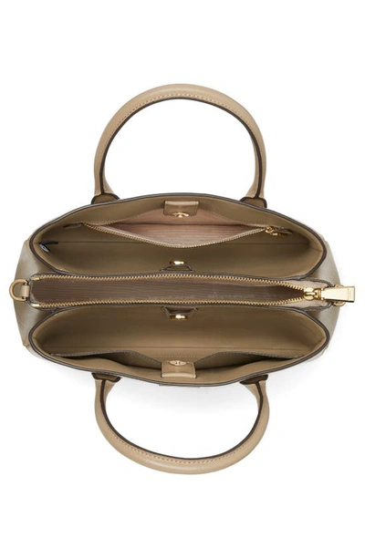 Kate Spade Serena Leather Satchel In Timeless Taupe