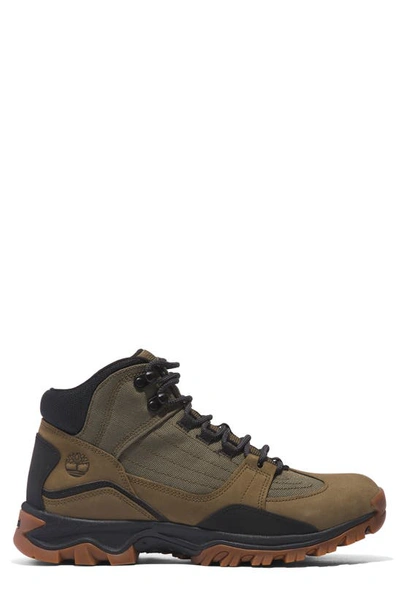 Shop Timberland Mt. Maddsen Water Resistant Hiking Boot In Olive