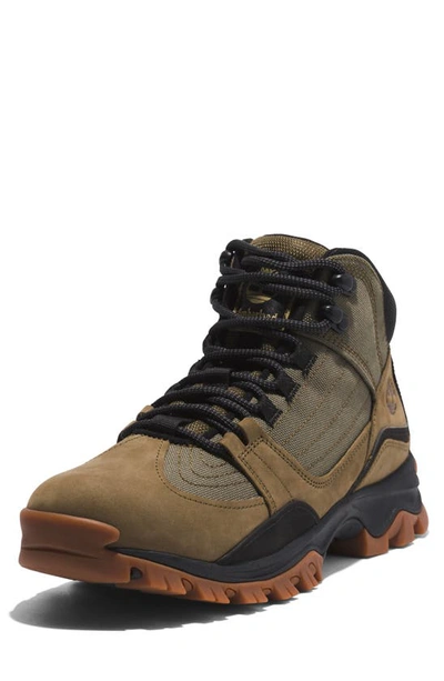 Shop Timberland Mt. Maddsen Water Resistant Hiking Boot In Olive