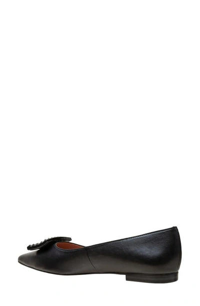 Linea Paolo Nolene Pointed Toe Flat In Black