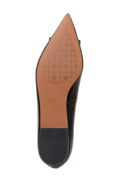 Linea Paolo Nolene Pointed Toe Flat In Black
