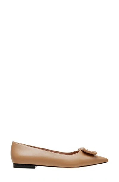 Linea Paolo Nolene Pointed Toe Flat In Desert