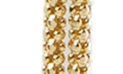Argento Vivo Knot Linear Earrings In Gold