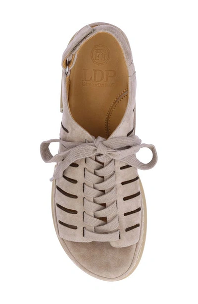 L'amour Des Pieds Adriel Slingback Sandal In Taupe
