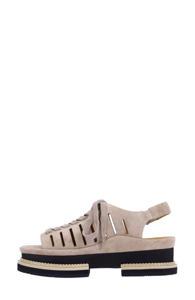 Shop L'amour Des Pieds Adriel Slingback Sandal In Taupe