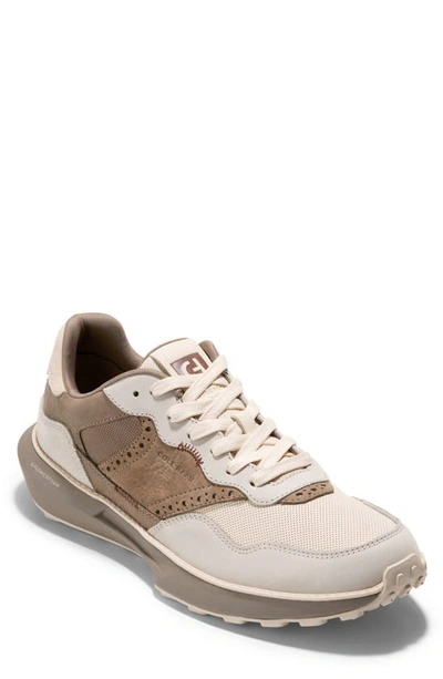 Shop Cole Haan Grandpro Ashland Sneaker In Sand Dollar/ Silver Lining