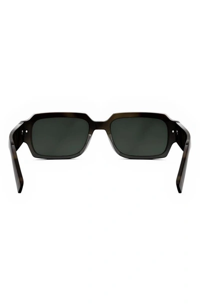 Shop Dior 'blacksuit Xl S1i 54mm Geometric Sunglasses In Havana / Smoke Mirror
