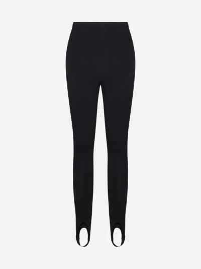 Shop Wardrobe.nyc Stirrup Leggings In Black