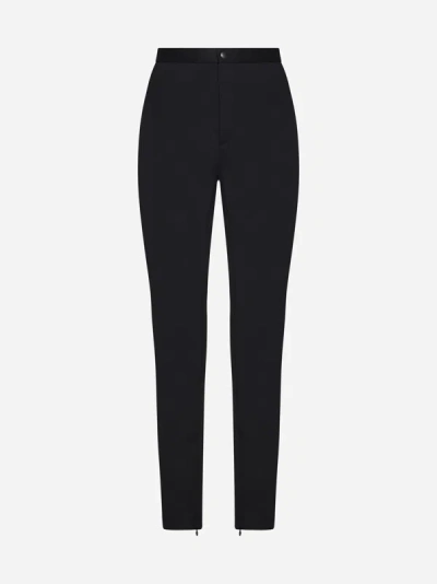 Shop Wardrobe.nyc Zip-detail Leggings In Black