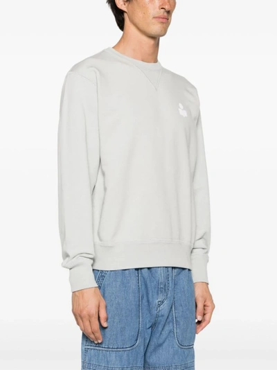Shop Marant Gray Mike Sweatshirt In Grey