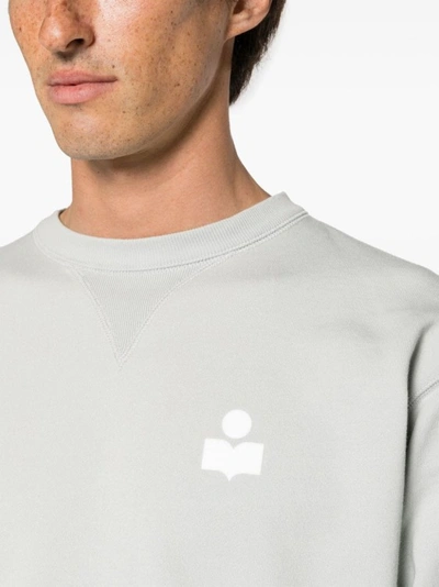 Shop Marant Gray Mike Sweatshirt In Grey
